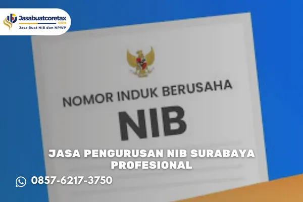 Jasa Pengurusan NIB Surabaya Profesional