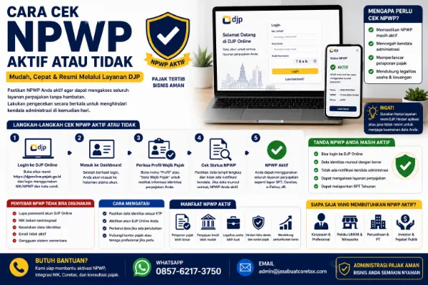 Cara Cek NPWP Aktif atau Tidak dengan Mudah