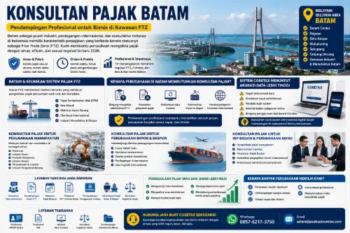 Konsultan Pajak Batam Spesialis Pajak Perusahaan Manufaktur