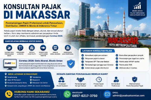 Konsultan Pajak di Makassar untuk perusahaan