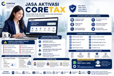 Jasa Aktivasi Coretax Terpercaya, Cepat, dan Siap Bantu