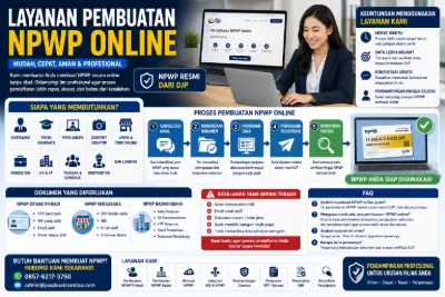 Layanan Pembuatan NPWP Online Terpercaya 2026