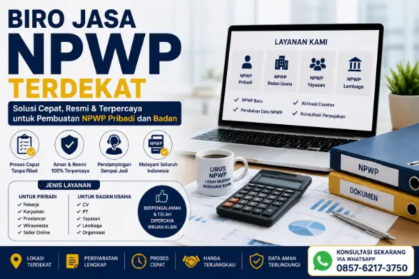 biro jasa NPWP terdekat