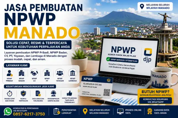 jasa pembuatan NPWP Manado