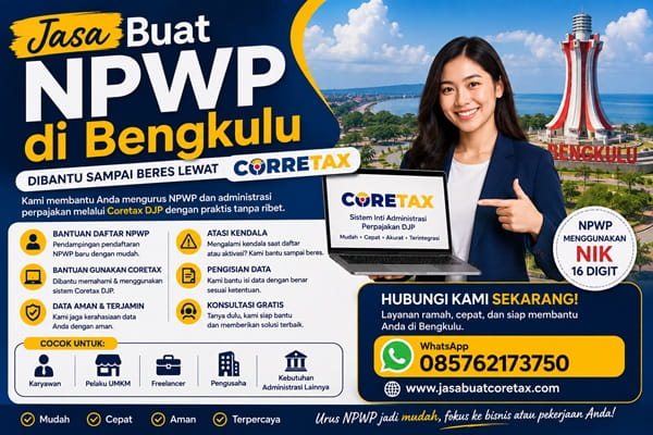 Jasa Buat NPWP di Bengkulu