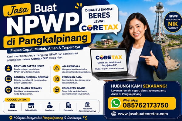 Jasa Buat NPWP di Pangkalpinang