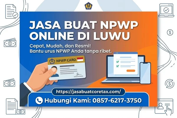 Jasa Buat NPWP Di Luwu