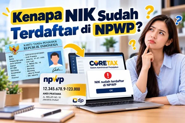Kenapa NIK Sudah Terdaftar di NPWP?Ini Penyebab dan Solusinya