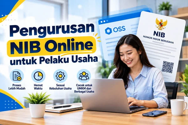 Pengurusan NIB Online untuk Usaha